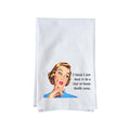 Stay at home doodle mom Kitchen Towel