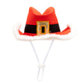 Cowboy Christmas Hat: Red / Small