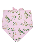 Blush Magnolias Dog Bandana: Small