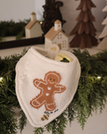 CHRISTMAS DOG BANDANA | GMAS GINGERBREAD: Small