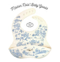 Storyland Toile Silicone bib: Blue