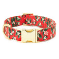 Rifle Paper Co. x TFD Mistletoe Dog Collar: Small