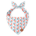 Carrot Patch Easter Reversible Dog Bandana: Medium
