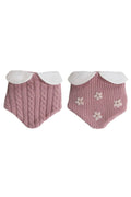 Eloise Rosy Reversible Bandana: XS