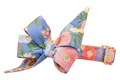 Full Bloom Belle Bow Dog Collar: Lavender Plastic / Extra Small (5/8