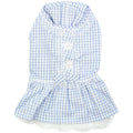 Gingham Countryside Lace Dress – Vintage Dog Outfit: L