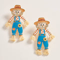 Whimsical Fall Scarecrow Earrings