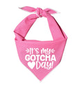 Dog Birthday Bandana | L | Gotcha Day Pet Bandana, Pink, Party