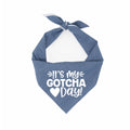 Dog Birthday Bandana | L | Gotcha Day Pet Bandana, Blue, Party: Large