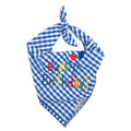 Happy Birthday Bandana: Blue / Small