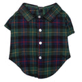 MacLeod Tartan Shirt: Black Multicolored / Large