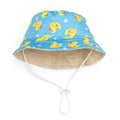 Rubber Duck Bucket Hat: Blue / Small