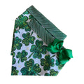 Large Shamocks, White: Bow / XL
