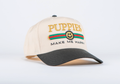 Pup Lux | 5 Panel Hat | Natural: BLACK/NATURAL / OS