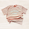 Dog Walking T-Shirt: Peachy / L