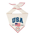 M: 4th of July Dog | Memorial Day | Patriotic Bandana | USA Pet: Medium