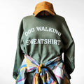 Dog Walking Sweatshirt: XL
