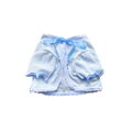 Blue Combed Cotton Cardigan: XXL