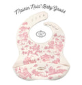 Storyland Toile Silicone bib: Pink