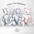 Storyland Toile Stuffed Bear: Pink