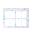 Confetti Doodle Weekly List Notepad