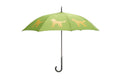 Doodle 34.5 Stick Umbrella Yellow on Green Auto Open Premium